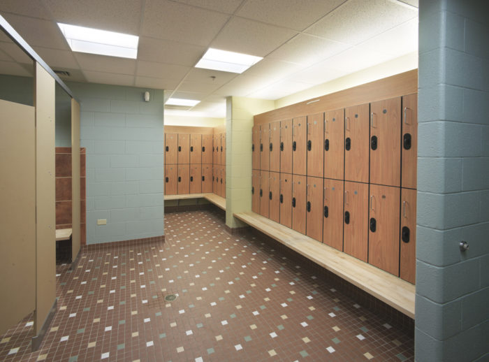 Superior Locker Room Design in Balance OLC Ohlson Lavoie Corporation